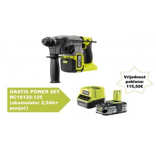 Ryobi aku čekić bušilica RSDS18X-0 (18V, SDS+, 2,5J) slika 1