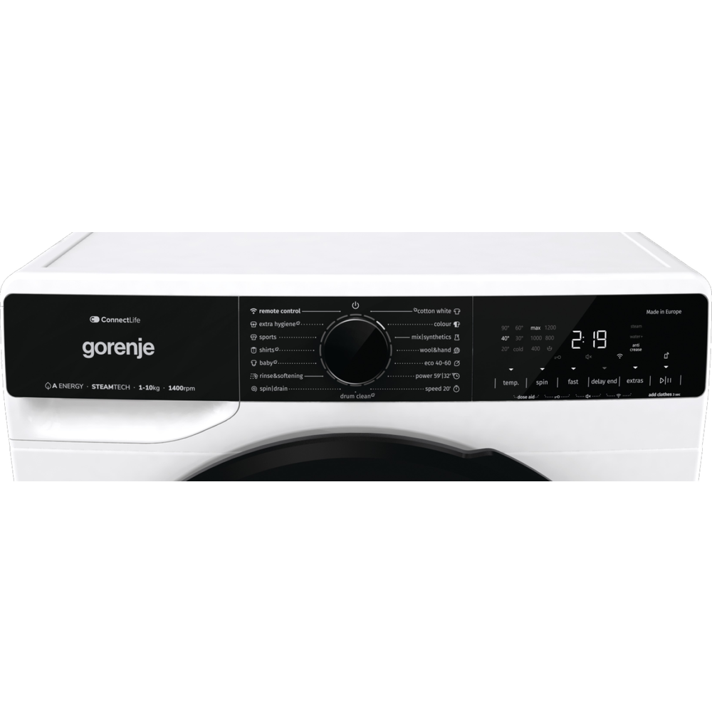 Gorenje Mašina za veš WPNA14A3PWIFI, 10 kg / 1400 rpm slika 4