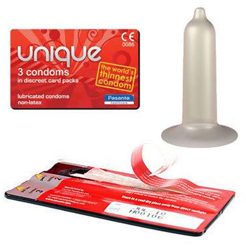 Kondomi Pasante Unique, 3 kom slika 1