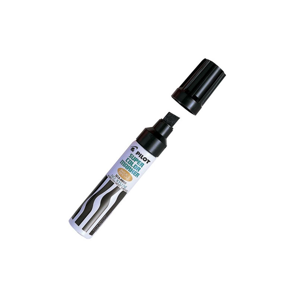 MARKER PILOT SUPER COLOR WIDE BROAD CRNI slika 1
