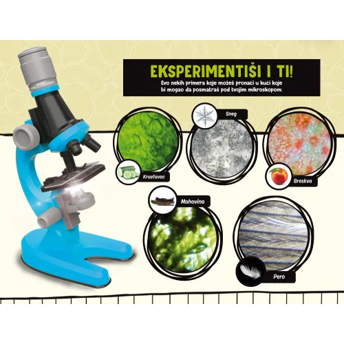 Lisciani Mali Genije Edukativni set SR Mikroskop slika 4