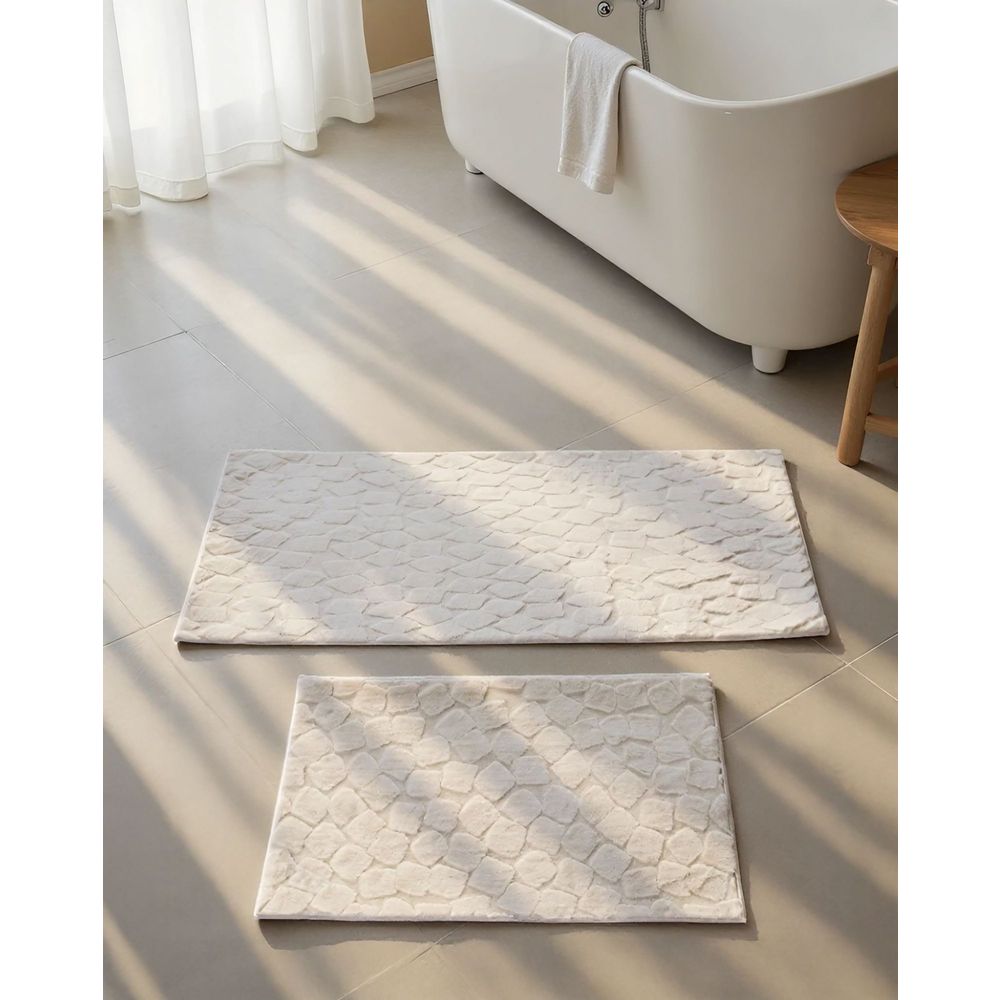 Bathmat set (2 pieces) Rabbit, colour: ecru slika 2