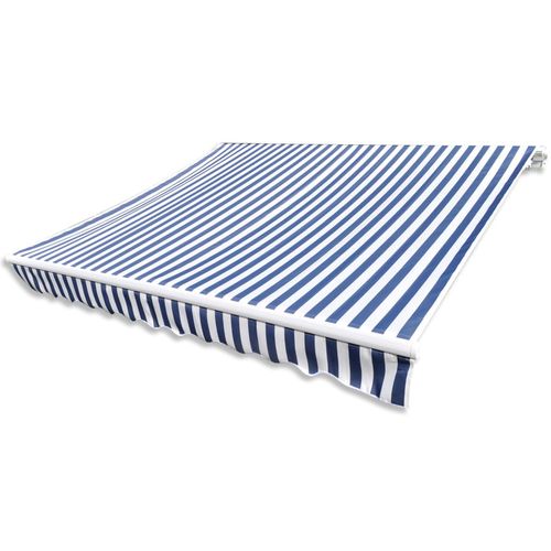 Platno za tendu plavo-bijelo 6 x 3 m (okvir nije uključen) slika 22