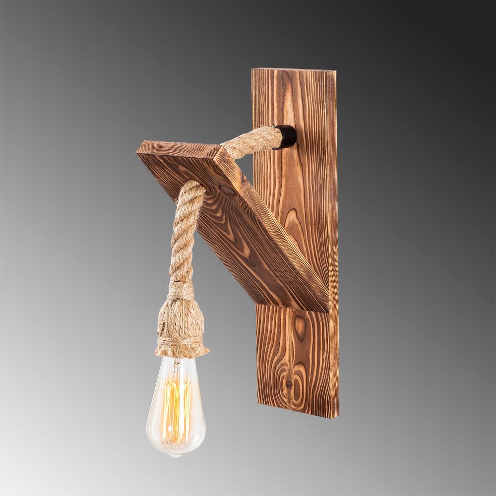 Drvena Zidna Lampa Erebos - 115-A slika 4
