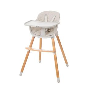 Roba Kids Hranilica za bebe StyleUp wood 2u1, Siva