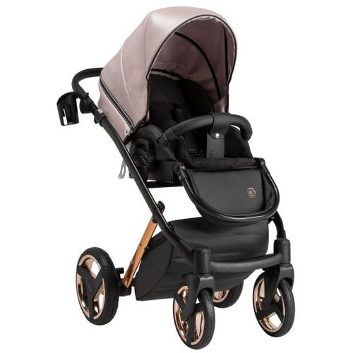 Tutek Kolica za bebe 2in1 DVXECO 7, Rose-Gold-Black  slika 2