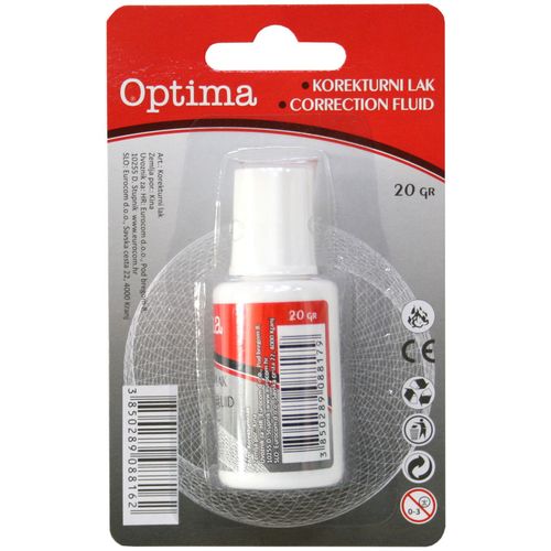 Fluid korekturni OPTIMA KOREKT 20gr blister  slika 2