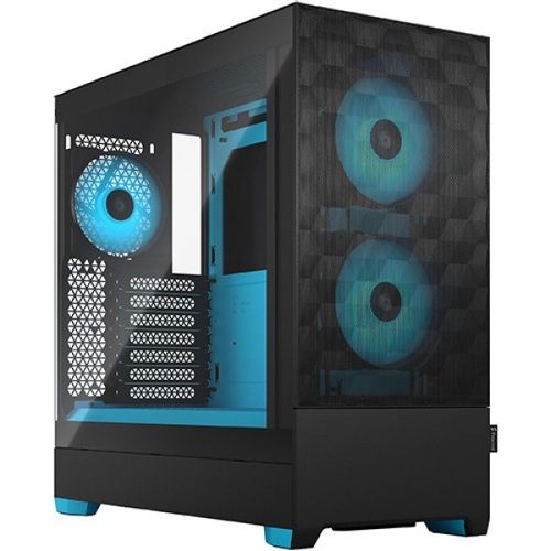 Fractal Design Pop Air RGB Cyan Core TG Clear Tint, FD-C-POR1A-02 Kućište  slika 1