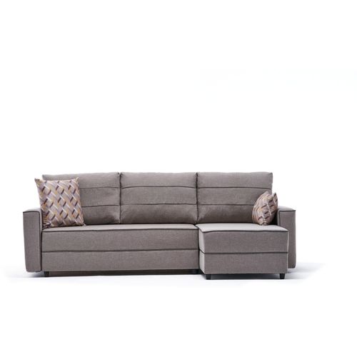 Atelier Del Sofa Kutna garnitura na razvlačenje, Krem, Ece Right - Cream slika 6