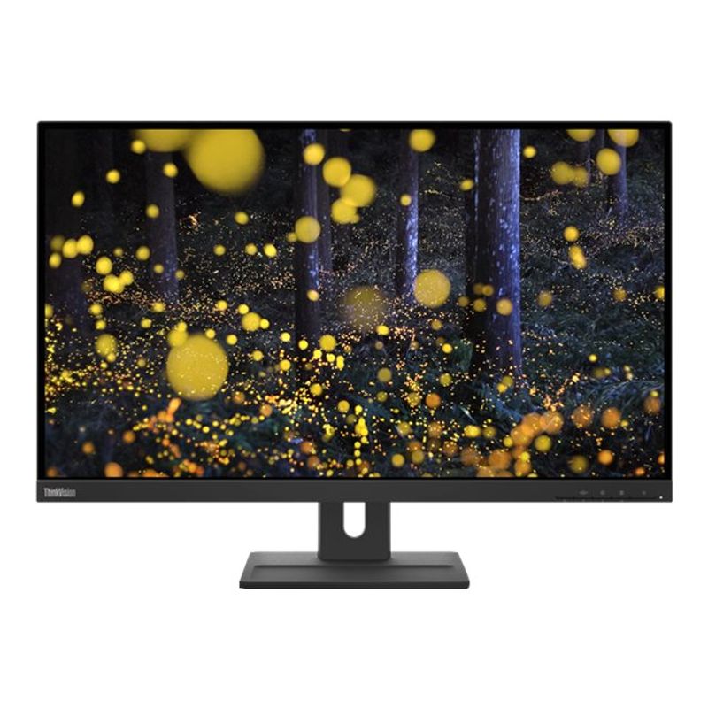 Lenovo Monitor Lenovo 27″ ThinkVision E27q-20 62D0GAT1EU, IPS, QHD, 4ms, 75Hz, DP, HDMI image