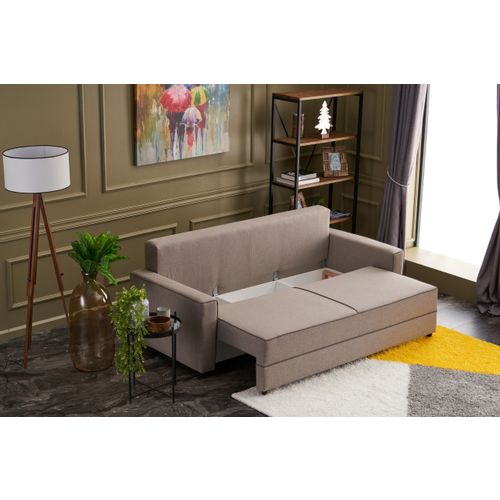 Atelier Del Sofa Ece - Trosed na razvlačenje, krem boja slika 3