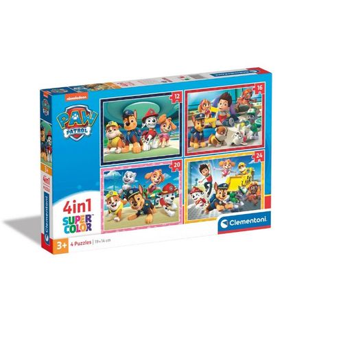 Clementoni Puzzle  4In1 Puzzle Paw Patrol slika 1