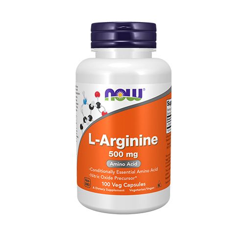 Now Foods L-Arginine 500mg (100) Standard slika 1