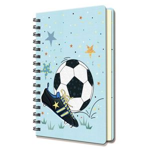 Notes Football Spirala A5 60L Sd321948