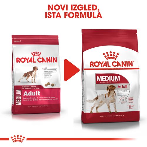 ROYAL CANIN SHN Medium Adult, potpuna hrana za odrasle pse srednje velikih pasmina starosti od 1-7 godina, 1 kg slika 2