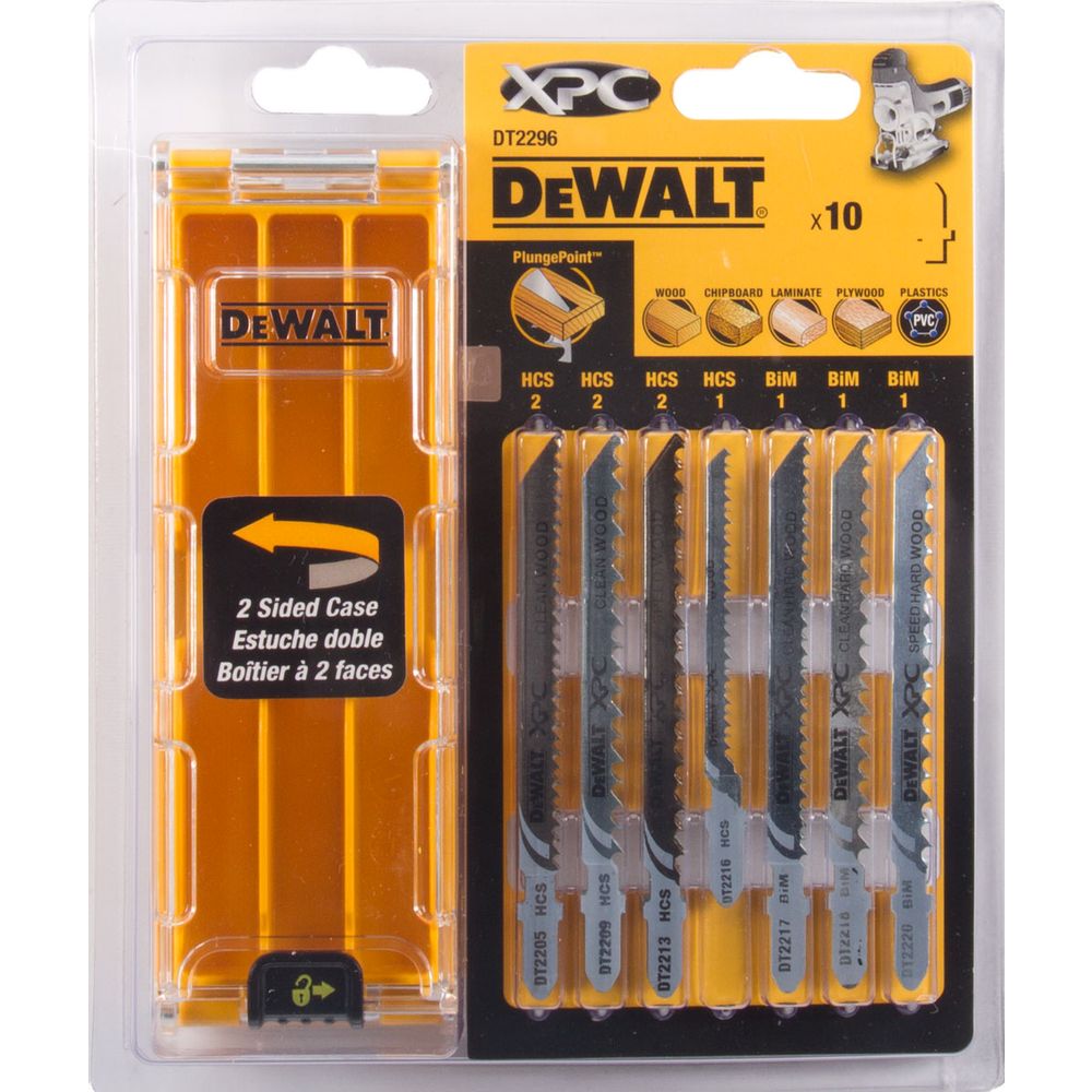 LIST UBODNE PILE ZA DRVO-SET Dewalt DT2296 slika 1