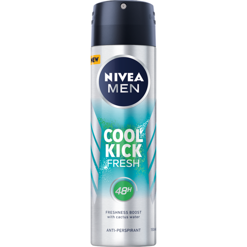 NIVEA Fresh Kick sprej za muškarce, 150 ml slika 1