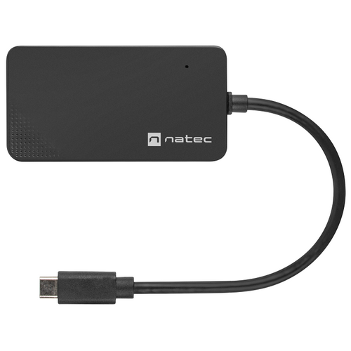 Natec NHU-1343 SILKWORM, USB 3.0 Type-C Hub, 4x Type-A Ports, Cable 15 cm slika 2