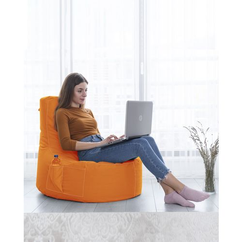 Atelier Del Sofa Vreća za sjedenje, EVA Sport - Orange slika 4