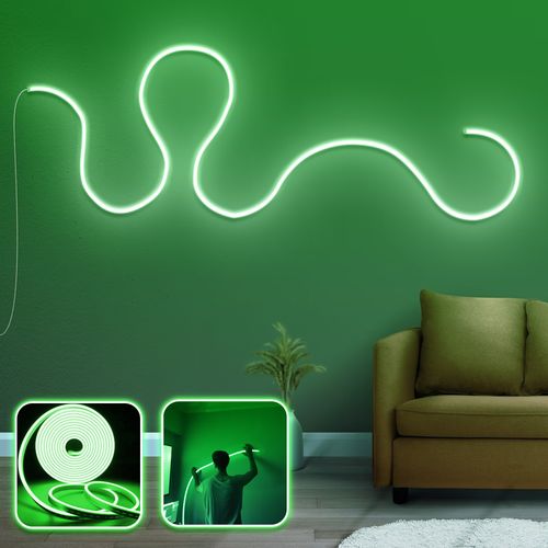 Opviq dekorativna zidna led svjetiljka, Modern Wall - Large - Green slika 2