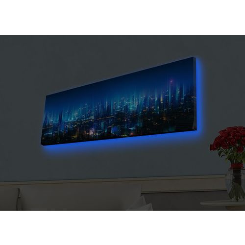 3090HDACT-002 Multicolor Decorative Led Lighted Canvas Painting slika 1