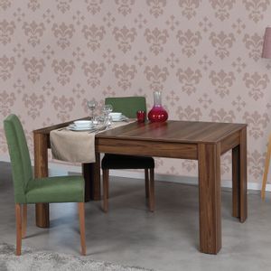 Oblo - Walnut Walnut Extendable Dining Table