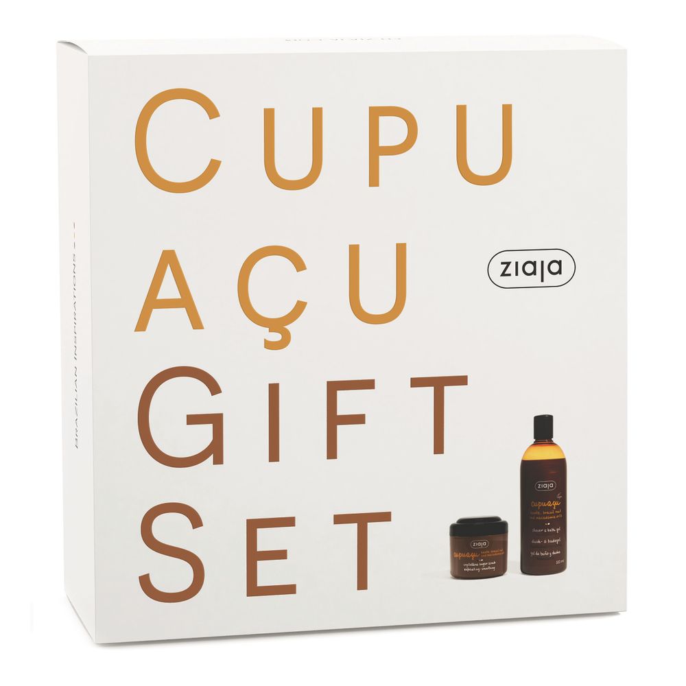 Ziaja Cupuacu set (gel za tuširanje 500ml + piling za tijelo 200 ml) slika 1