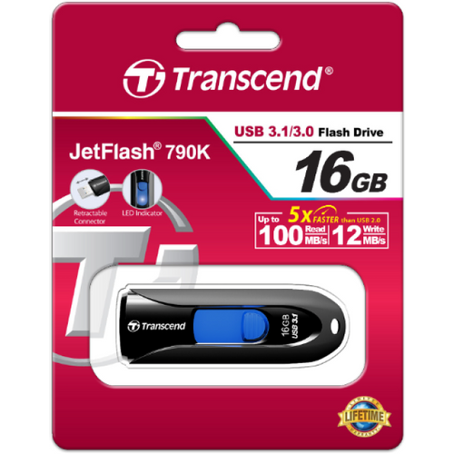 USB Flash Transcend 16GB USB 3.1, TS16GJF790K slika 2