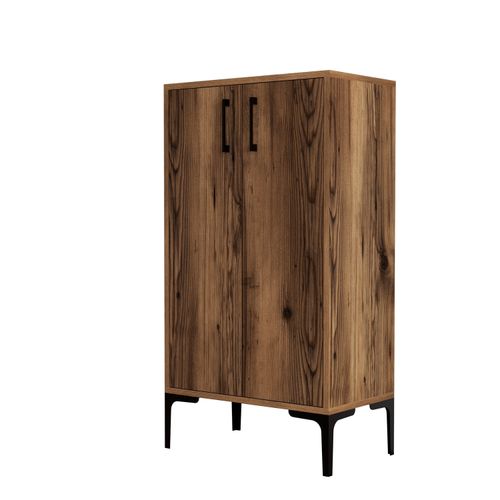 Woody Fashion Ormar za cipele, Prag - Walnut slika 5