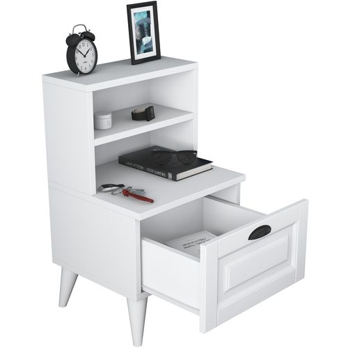 BD105 - 2785 White Nightstand slika 7