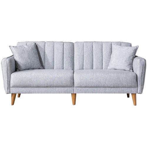 Atelier Del Sofa Aqua-Grey Grey 3-Seat Sofa-Bed slika 5