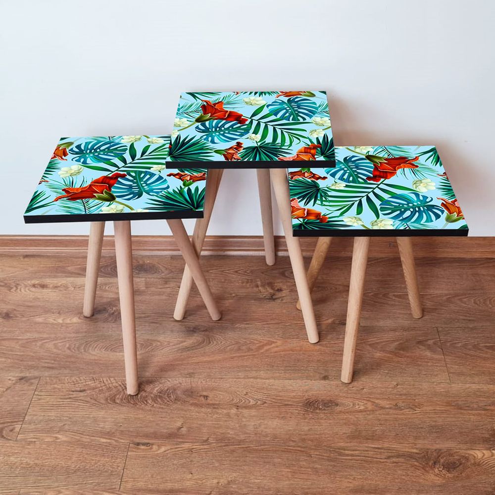 Nesting Table 3Shp199 - Višenamjenski Set Stolova (3 Komada) slika 1