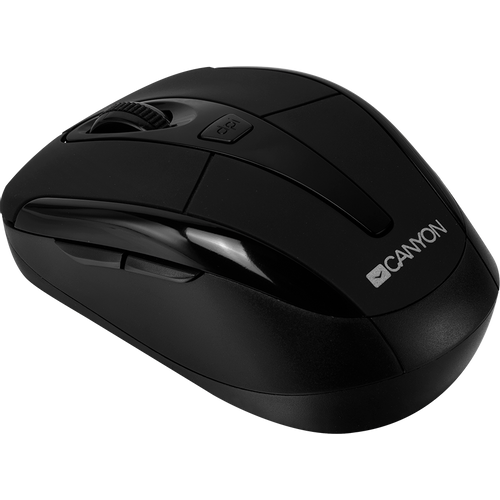CANYON MSO -W6 2.4GHz wireless optical mouse with 6 buttons, DPI 800/1200/1600, Black, 92*55*35mm, 0.054kg slika 3