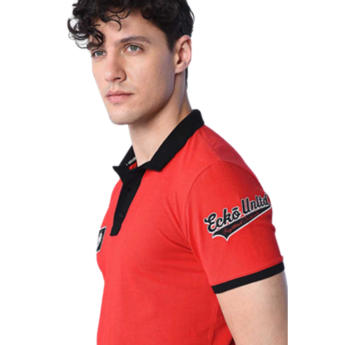 ECKO UNLTD Muška Polo Majica Davidson Red slika 2