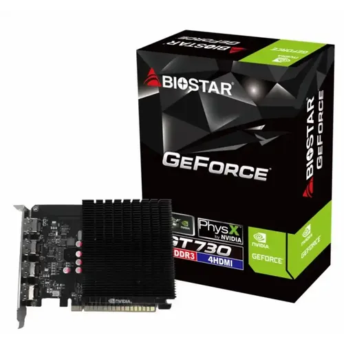 Biostar GT730 4GB GDDR3 64 bit 4xHDMI Grafička karta  slika 1