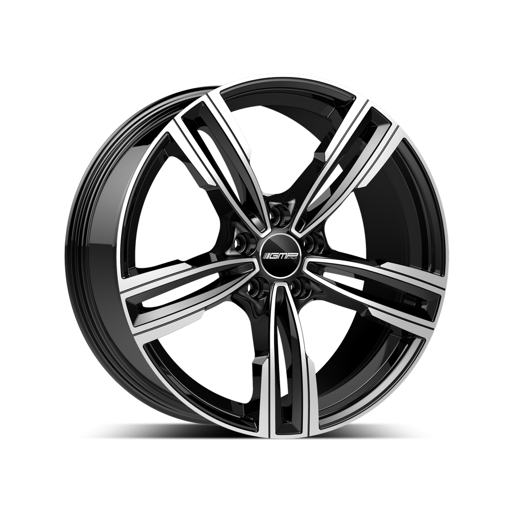 GMP Italia Aluminijumska felga REVEN 8,5×19 5×120 ET39 CB 72,6 BLACK DIAMOND slika 1