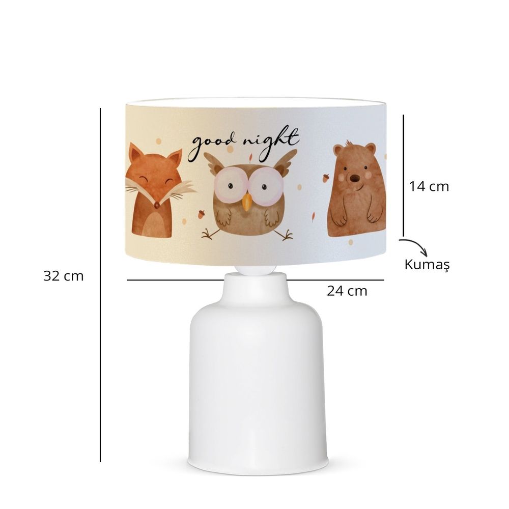 AYD-3053 Višenamjenska Stolna Lampa u Višebojnoj slika 3