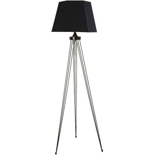 Star Siyah Lambader Prizma Siyah Abajurlu Black Floor Lamp slika 2