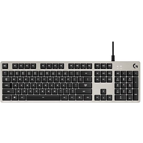 Logitech G413 Mechanical Gaming Keyboard Silver US, USB slika 1