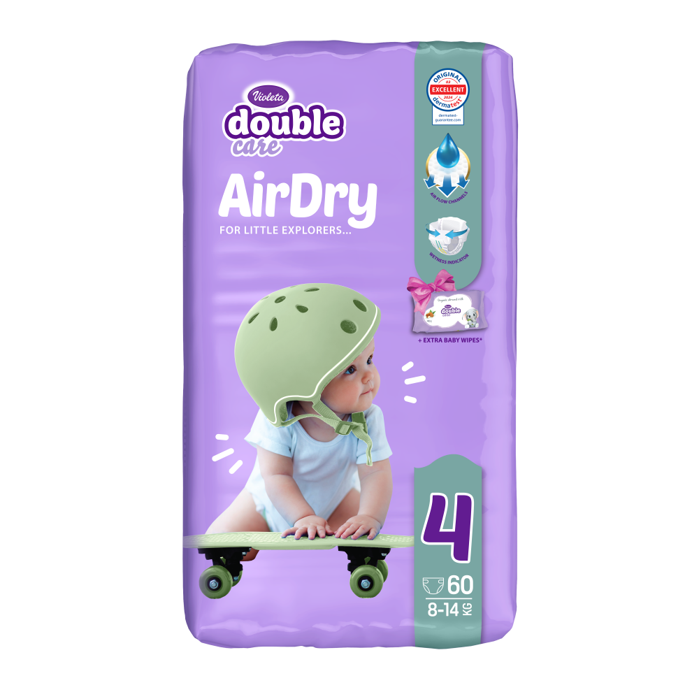 Violeta Double care pelene Air dry slika 3