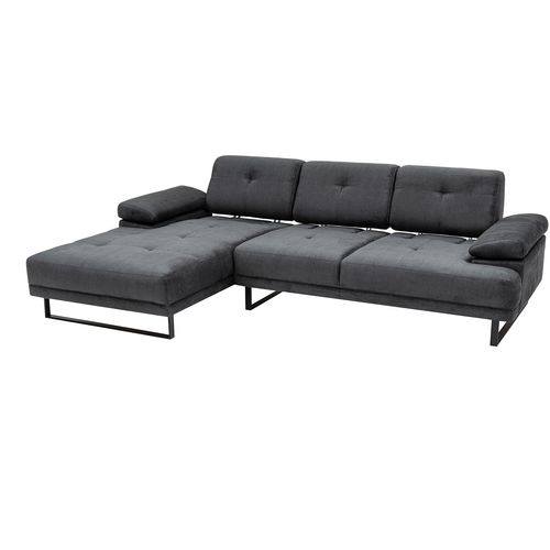 Atelier Del Sofa Kutna garnitura, Antracit, Mustang Small Left - Anthracite slika 7