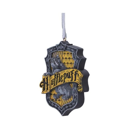 NEMESIS NOW Harry Potter Hufflepuff Grb Viseći Ukras 8 cm slika 2