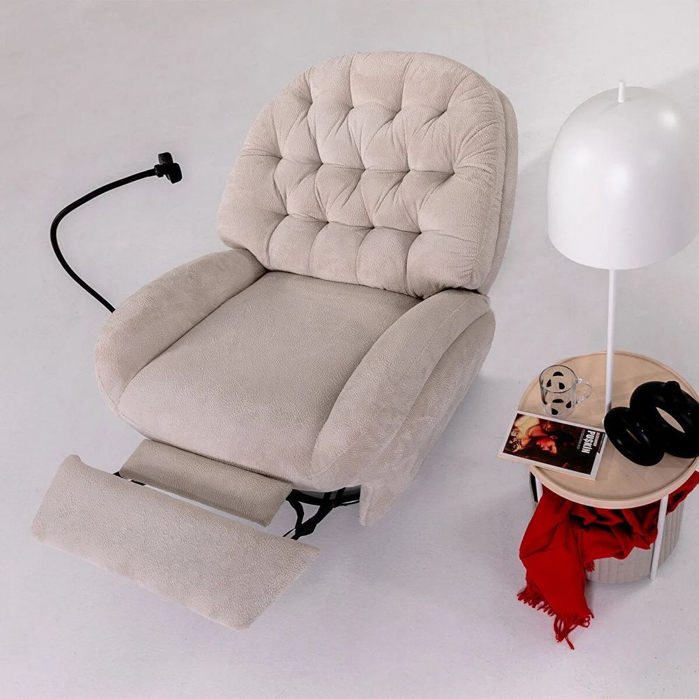 Električni Relax Fotelja Dream - Boja: Krem slika 3