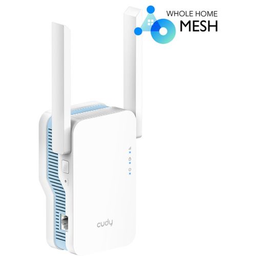 Cudy RE1200 AC1200Wi-Fi MESH Range Extender, Dual Band 2.4+5Ghz,2x5dBi, 1xLAN, AP,ACCESS+LED slika 1