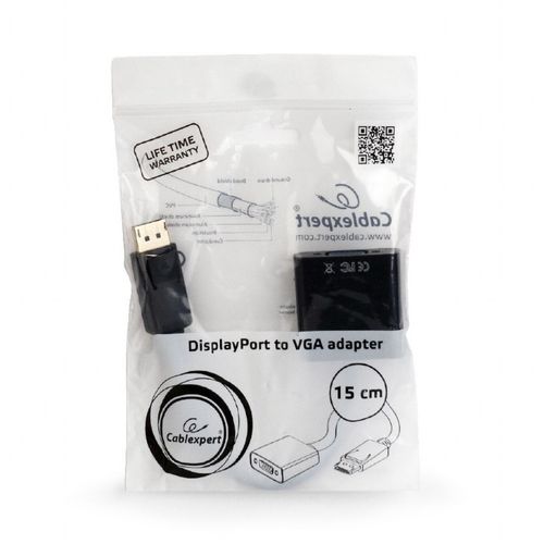 GEMBIRD Adapter DisplayPort na VGA adapter, crni    A-DPM-VGAF-02 slika 2