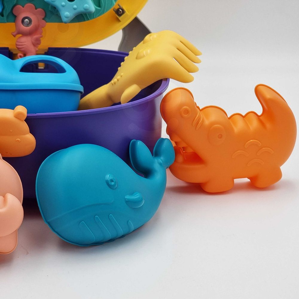 Woopie set s pijeskom 3u1 kofer pas + igračka za vodu slika 9