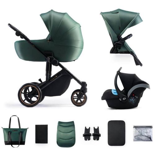 Kinderkraft Kolica PRIME2 3U1 Dark Green slika 1