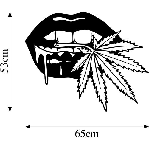 Wallity Metalna zidna dekoracija, Lips 5 slika 5