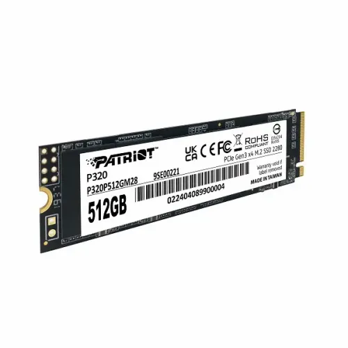 Patriot SSD P320 R3000/W2200, 512GB, M.2 NVMe P320P512GM28 slika 1