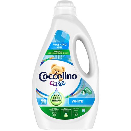 COCCOLINO tečni deterdžent  CARE WHITE 1.8l 45pranja  slika 1